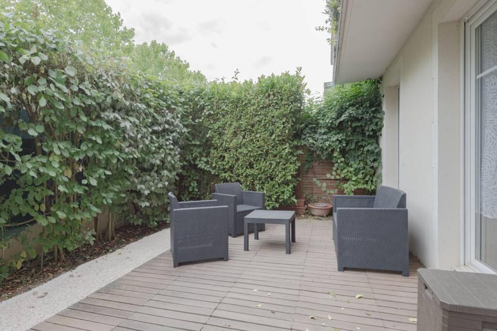 Garden Apartment Next To Disneyland Bussy-Saint-Georges Eksteriør billede